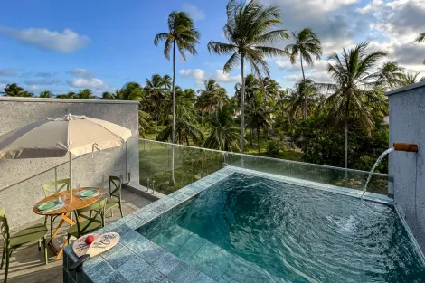 Apartamento 83m - Rooftop - Villa Tamon - Praia do Riacho