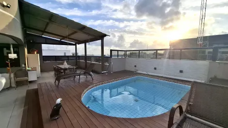 Cobertura Duplex com Piscina e rea Gourmet  Venda Na Ponta Verde